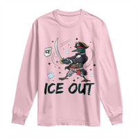 Funny Pirate Common Loon Minnesota Defends Abolish Ice Long Sleeve Shirt