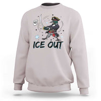Funny Pirate Common Loon Minnesota Defends Abolish Ice Sweatshirt