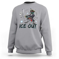 Funny Pirate Common Loon Minnesota Defends Abolish Ice Sweatshirt