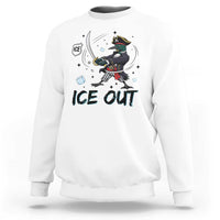 Funny Pirate Common Loon Minnesota Defends Abolish Ice Sweatshirt