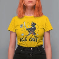 Funny Pirate Common Loon Minnesota Defends Abolish Ice T Shirt For Women