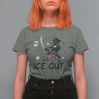 Funny Pirate Common Loon Minnesota Defends Abolish Ice T Shirt For Women