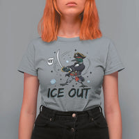 Funny Pirate Common Loon Minnesota Defends Abolish Ice T Shirt For Women