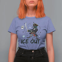 Funny Pirate Common Loon Minnesota Defends Abolish Ice T Shirt For Women