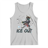 Funny Pirate Common Loon Minnesota Defends Abolish Ice Tank Top