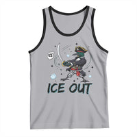 Funny Pirate Common Loon Minnesota Defends Abolish Ice Tank Top