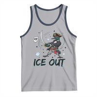 Funny Pirate Common Loon Minnesota Defends Abolish Ice Tank Top