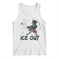 Funny Pirate Common Loon Minnesota Defends Abolish Ice Tank Top
