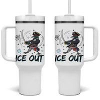 Funny Pirate Common Loon Minnesota Defends Abolish Ice Tumbler With Handle