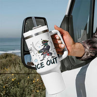 Funny Pirate Common Loon Minnesota Defends Abolish Ice Tumbler With Handle
