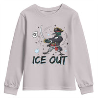 Funny Pirate Common Loon Minnesota Defends Abolish Ice Youth Sweatshirt