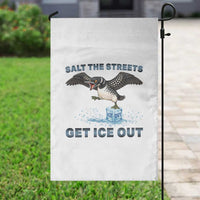 Minnesota Loon Salt The Streets Get Ice Out Garden Flag