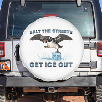 Minnesota Loon Salt The Streets Get Ice Out Spare Tire Cover