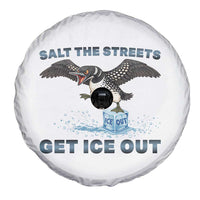 Minnesota Loon Salt The Streets Get Ice Out Spare Tire Cover