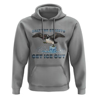 Minnesota Loon Salt The Streets Get Ice Out Hoodie