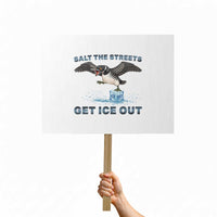 Minnesota Loon Salt The Streets Get Ice Out Protest Sign