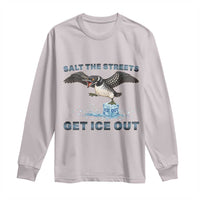 Minnesota Loon Salt The Streets Get Ice Out Long Sleeve Shirt