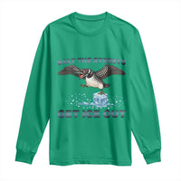 Minnesota Loon Salt The Streets Get Ice Out Long Sleeve Shirt