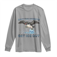 Minnesota Loon Salt The Streets Get Ice Out Long Sleeve Shirt