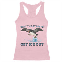 Minnesota Loon Salt The Streets Get Ice Out Racerback Tank Top