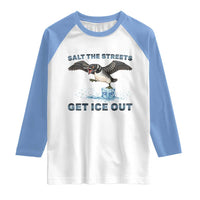 Minnesota Loon Salt The Streets Get Ice Out Raglan Shirt
