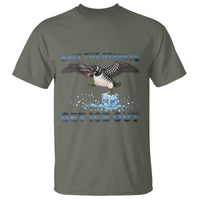 Minnesota Loon Salt The Streets Get Ice Out T Shirt