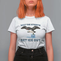 Minnesota Loon Salt The Streets Get Ice Out T Shirt For Women