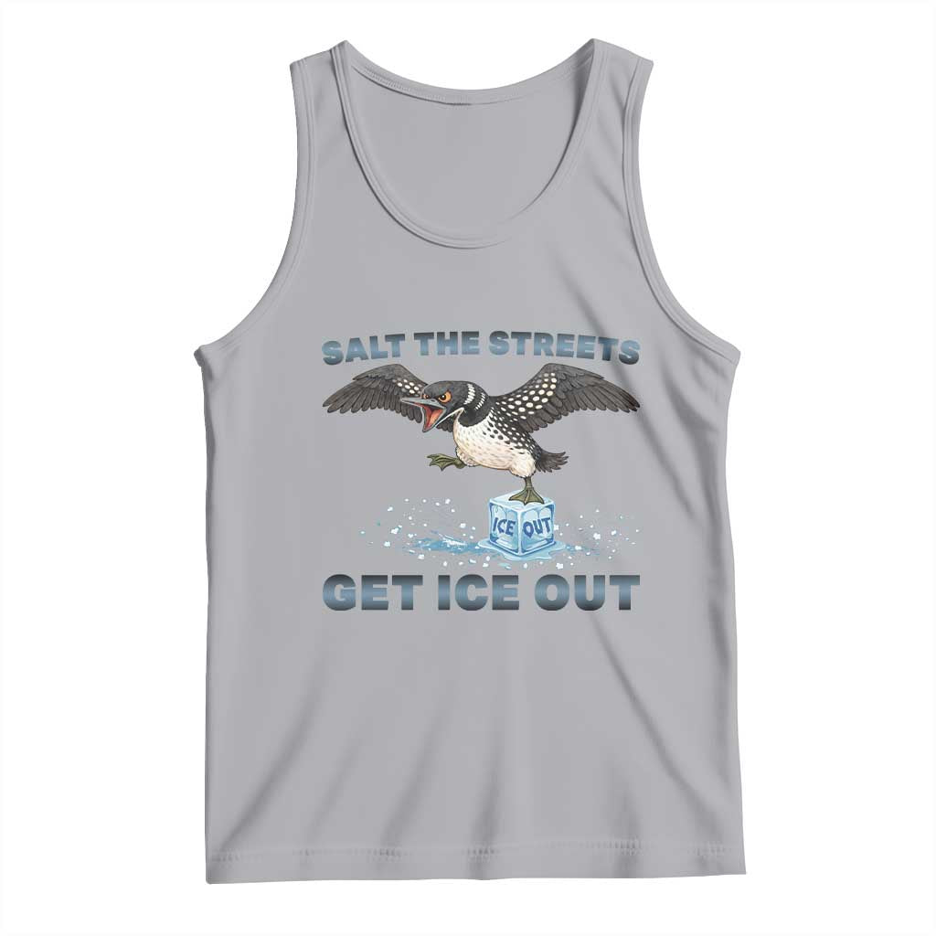 Minnesota Loon Salt The Streets Get Ice Out Tank Top