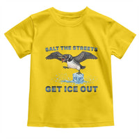 Minnesota Loon Salt The Streets Get Ice Out Toddler T Shirt