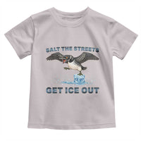 Minnesota Loon Salt The Streets Get Ice Out Toddler T Shirt