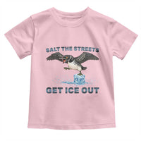 Minnesota Loon Salt The Streets Get Ice Out Toddler T Shirt
