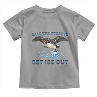 Minnesota Loon Salt The Streets Get Ice Out Toddler T Shirt