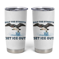 Minnesota Loon Salt The Streets Get Ice Out Tumbler Cup