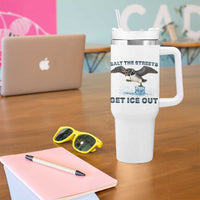 Minnesota Loon Salt The Streets Get Ice Out Tumbler With Handle