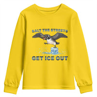 Minnesota Loon Salt The Streets Get Ice Out Youth Sweatshirt
