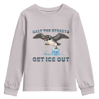 Minnesota Loon Salt The Streets Get Ice Out Youth Sweatshirt