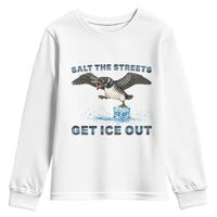 Minnesota Loon Salt The Streets Get Ice Out Youth Sweatshirt