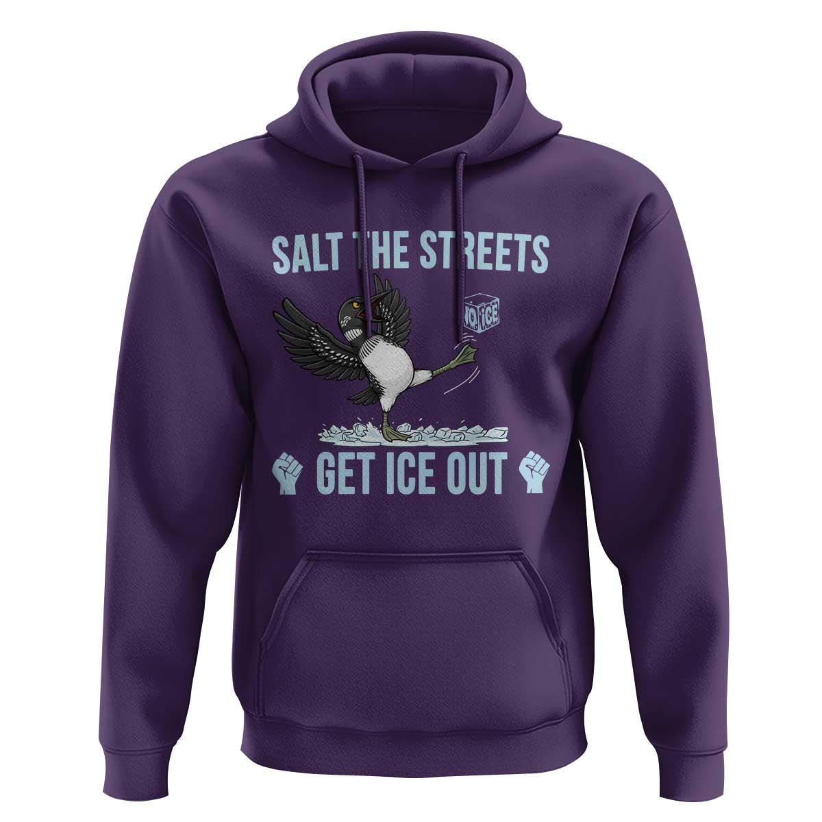 Salt The Streets Get Ice Out Hoodie Resist Minneapolis Political