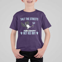 Salt The Streets Get Ice Out T Shirt For Kid Resist Minneapolis Political