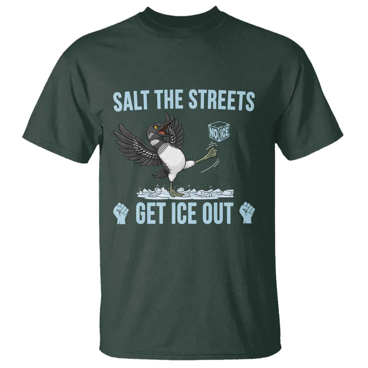 Salt The Streets Get Ice Out T Shirt Resist Minneapolis Political