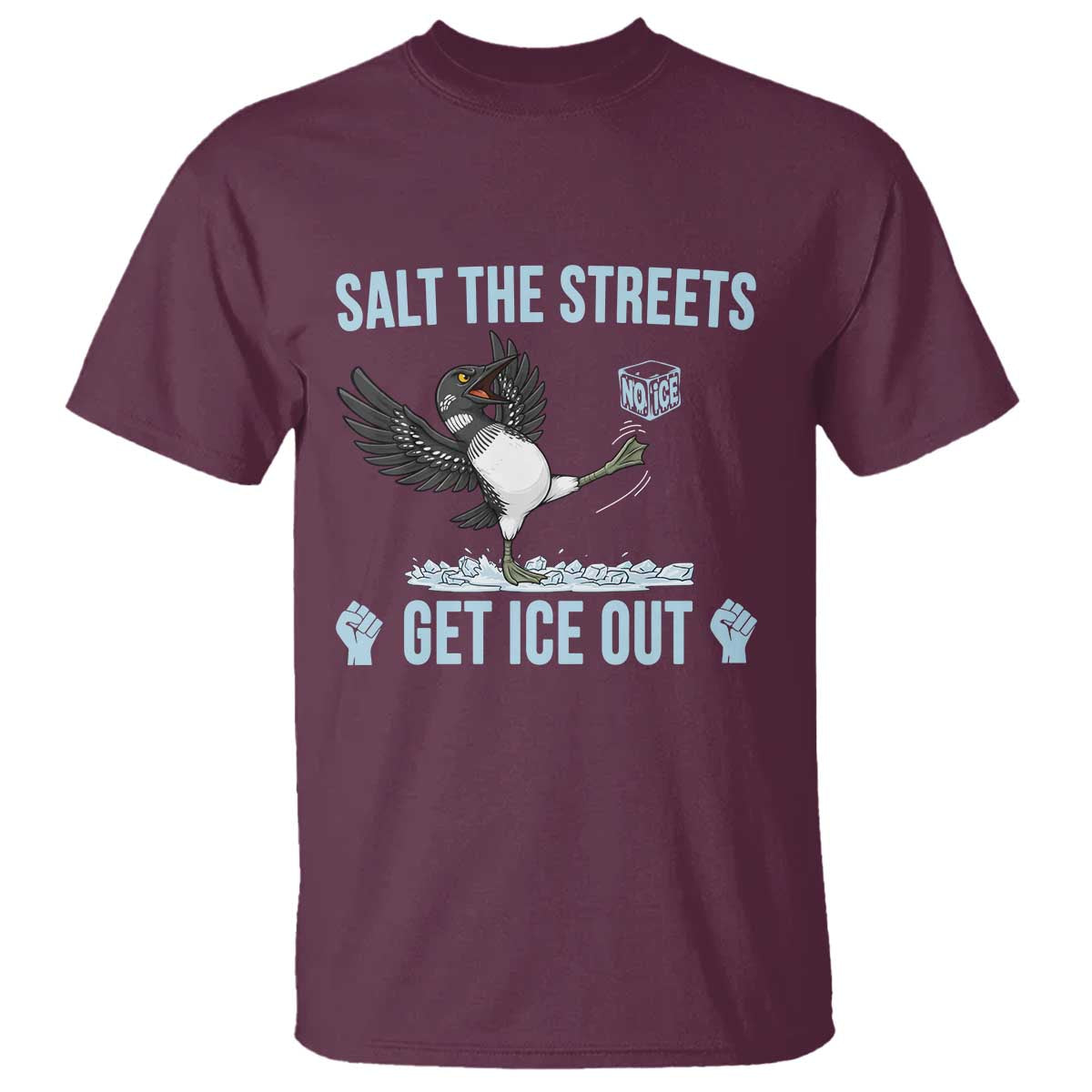 Salt The Streets Get Ice Out T Shirt Resist Minneapolis Political