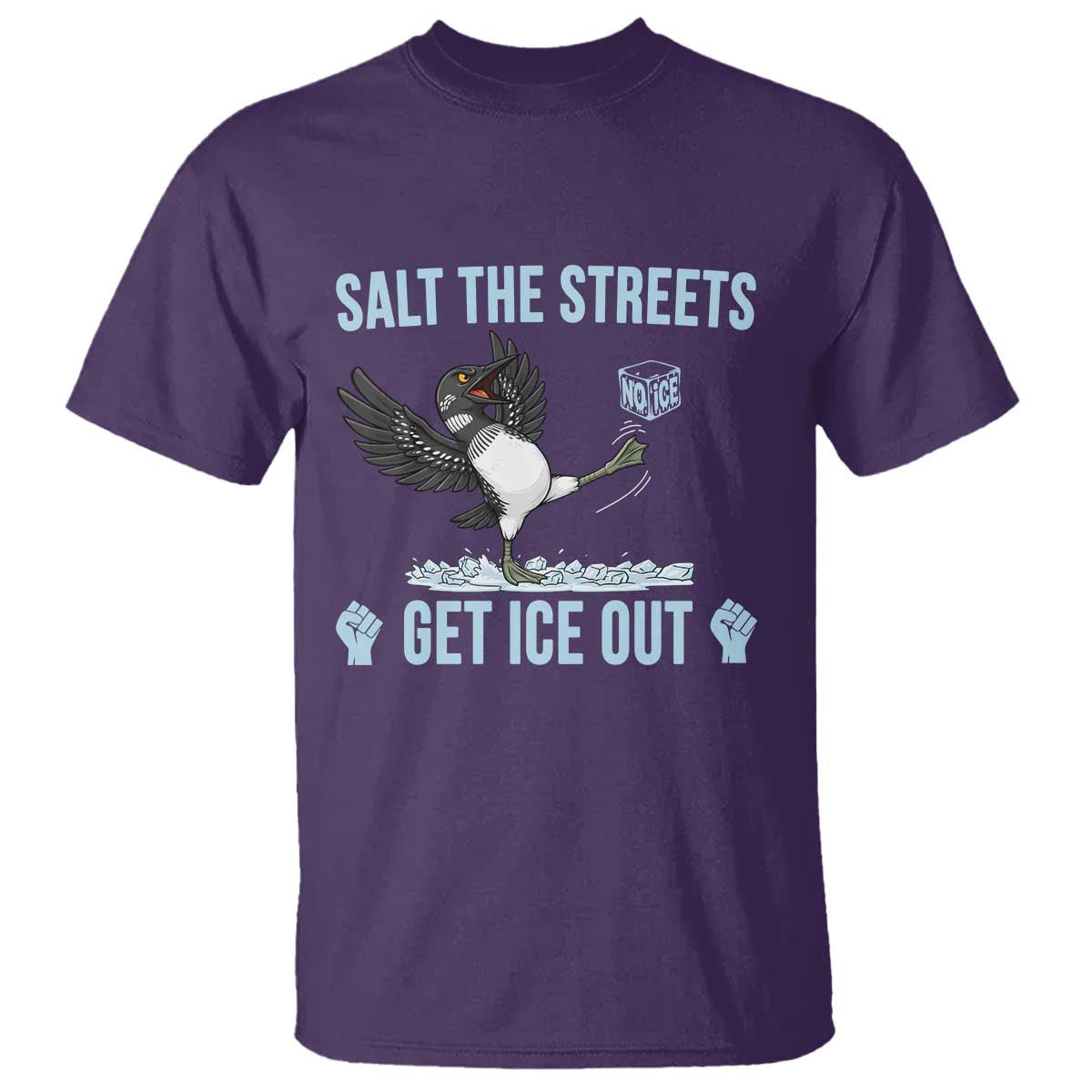 Salt The Streets Get Ice Out T Shirt Resist Minneapolis Political