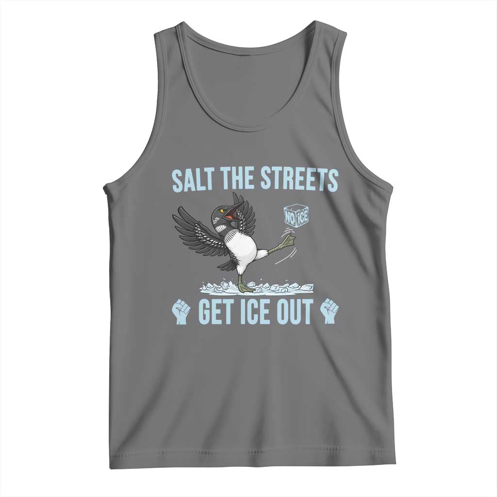 Salt The Streets Get Ice Out Tank Top Resist Minneapolis Political