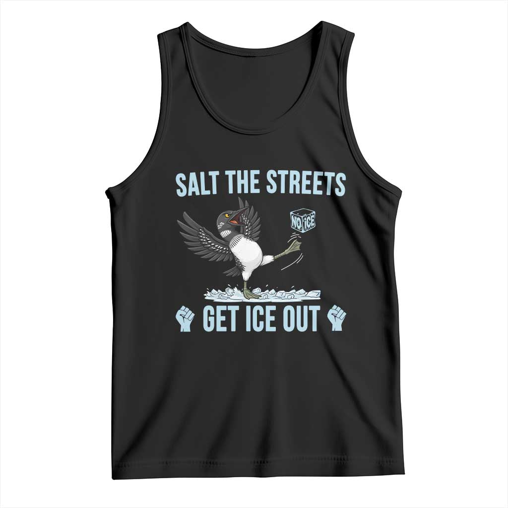 Salt The Streets Get Ice Out Tank Top Resist Minneapolis Political