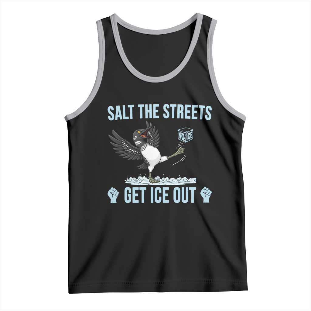 Salt The Streets Get Ice Out Tank Top Resist Minneapolis Political