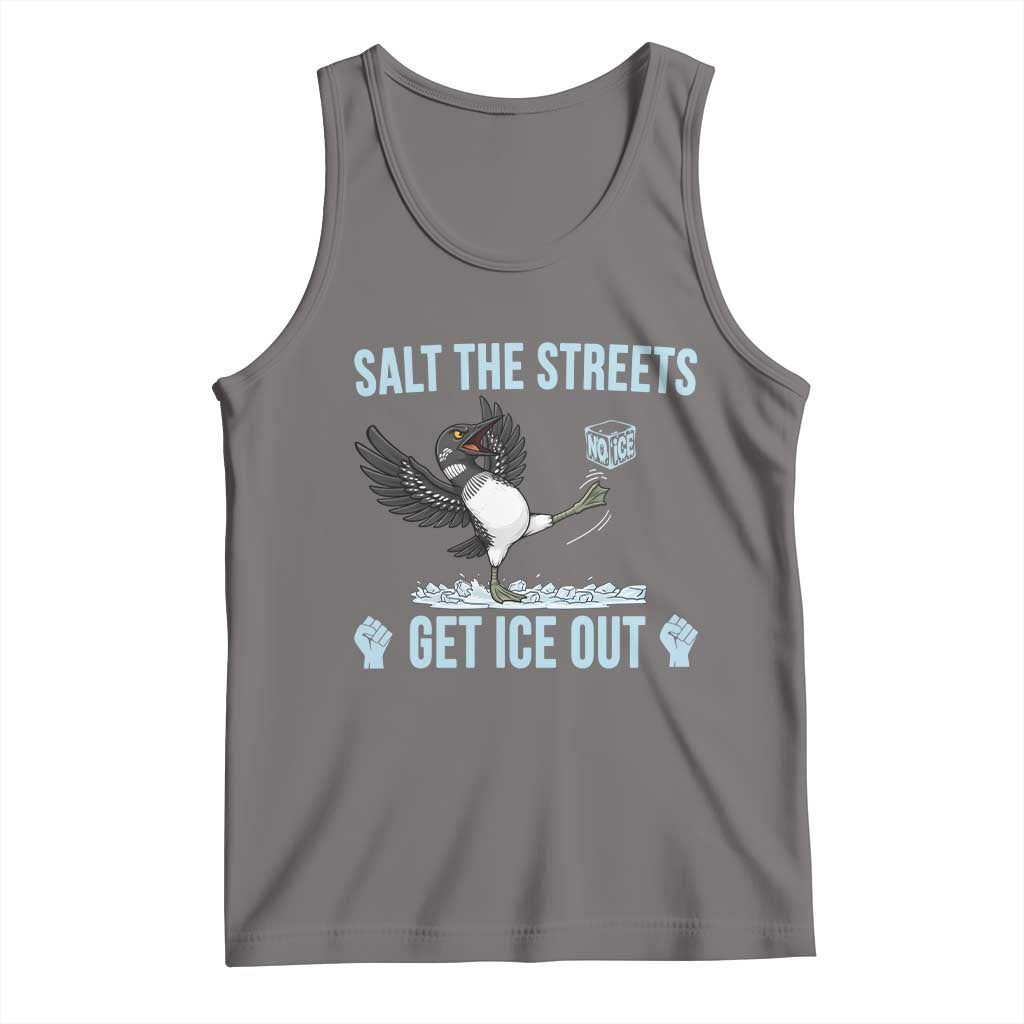 Salt The Streets Get Ice Out Tank Top Resist Minneapolis Political