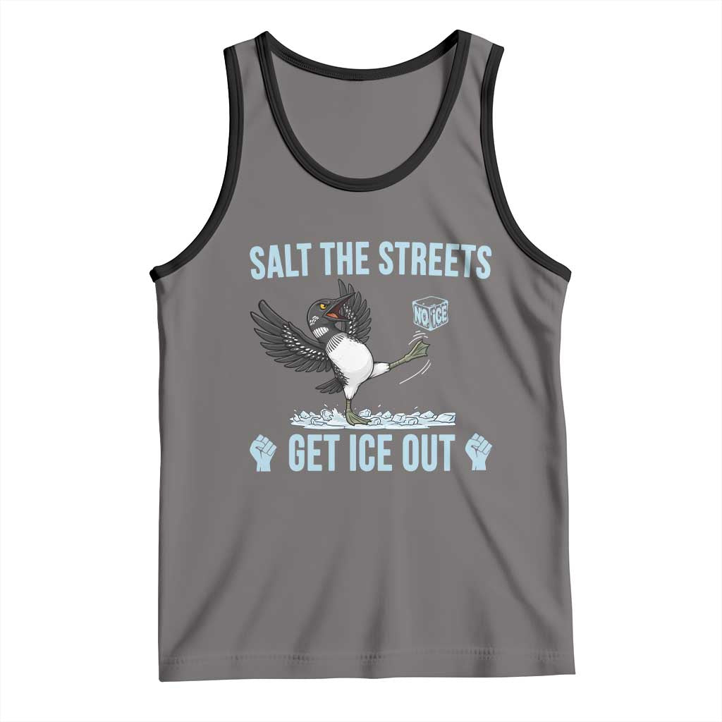 Salt The Streets Get Ice Out Tank Top Resist Minneapolis Political