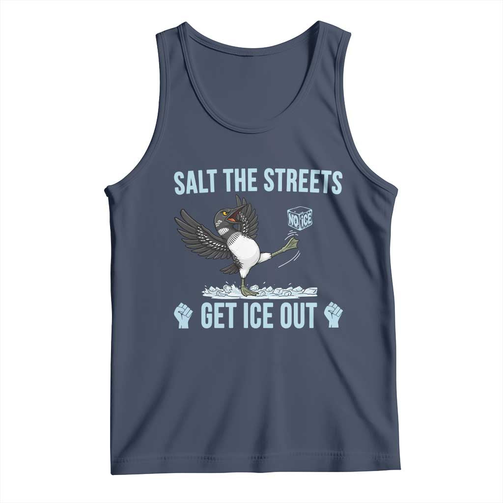 Salt The Streets Get Ice Out Tank Top Resist Minneapolis Political