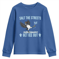 Salt The Streets Get Ice Out Youth Sweatshirt Resist Minneapolis Political