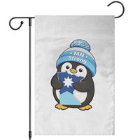 MN Strong Cute Penguin Garden Flag Minnesota State Pride Gift